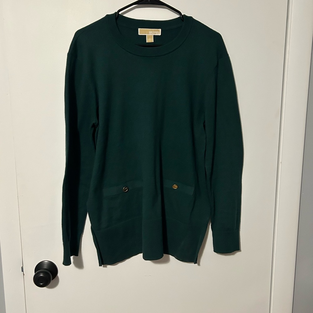 MICHAEL Michael Kors Dark Green Sweater